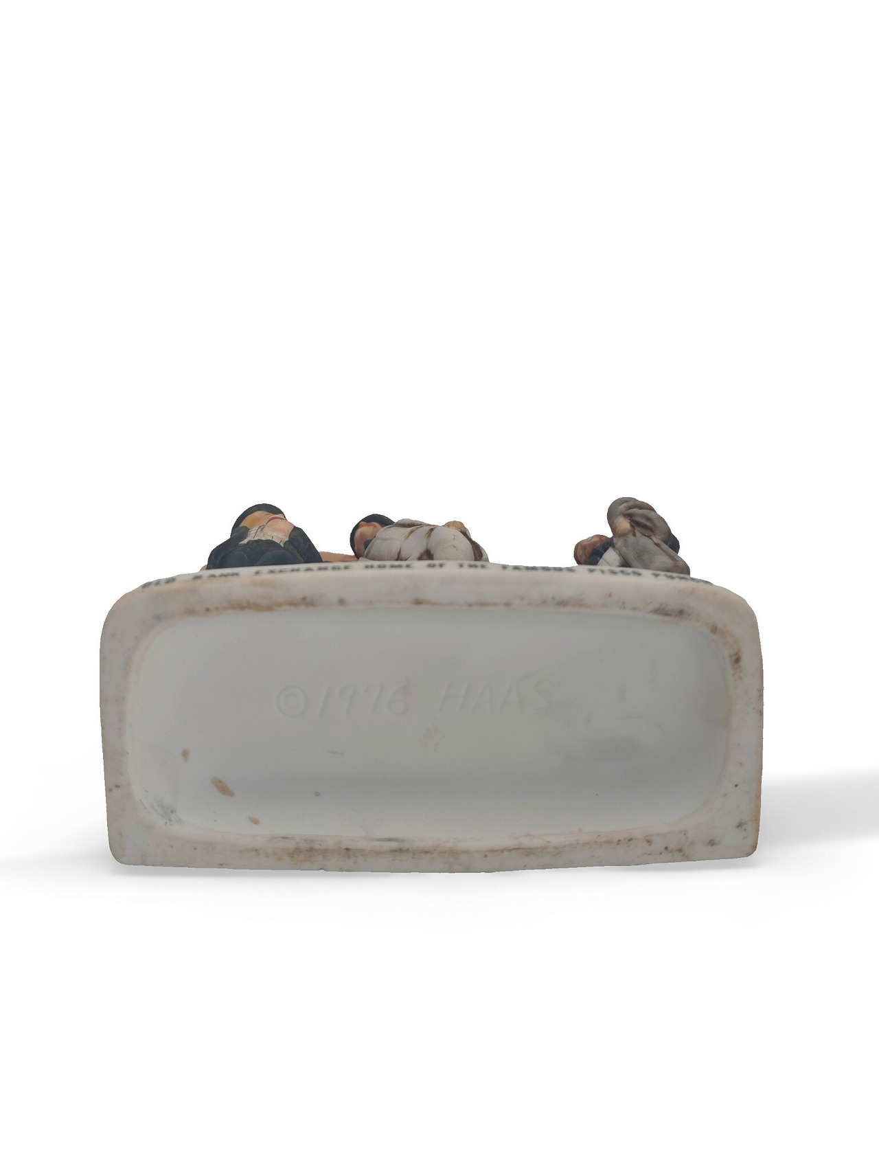 ヴィンテージ雑貨 The Old BANK EXCHANGE ウィスキーボトル（1976 Haas Brothers製）