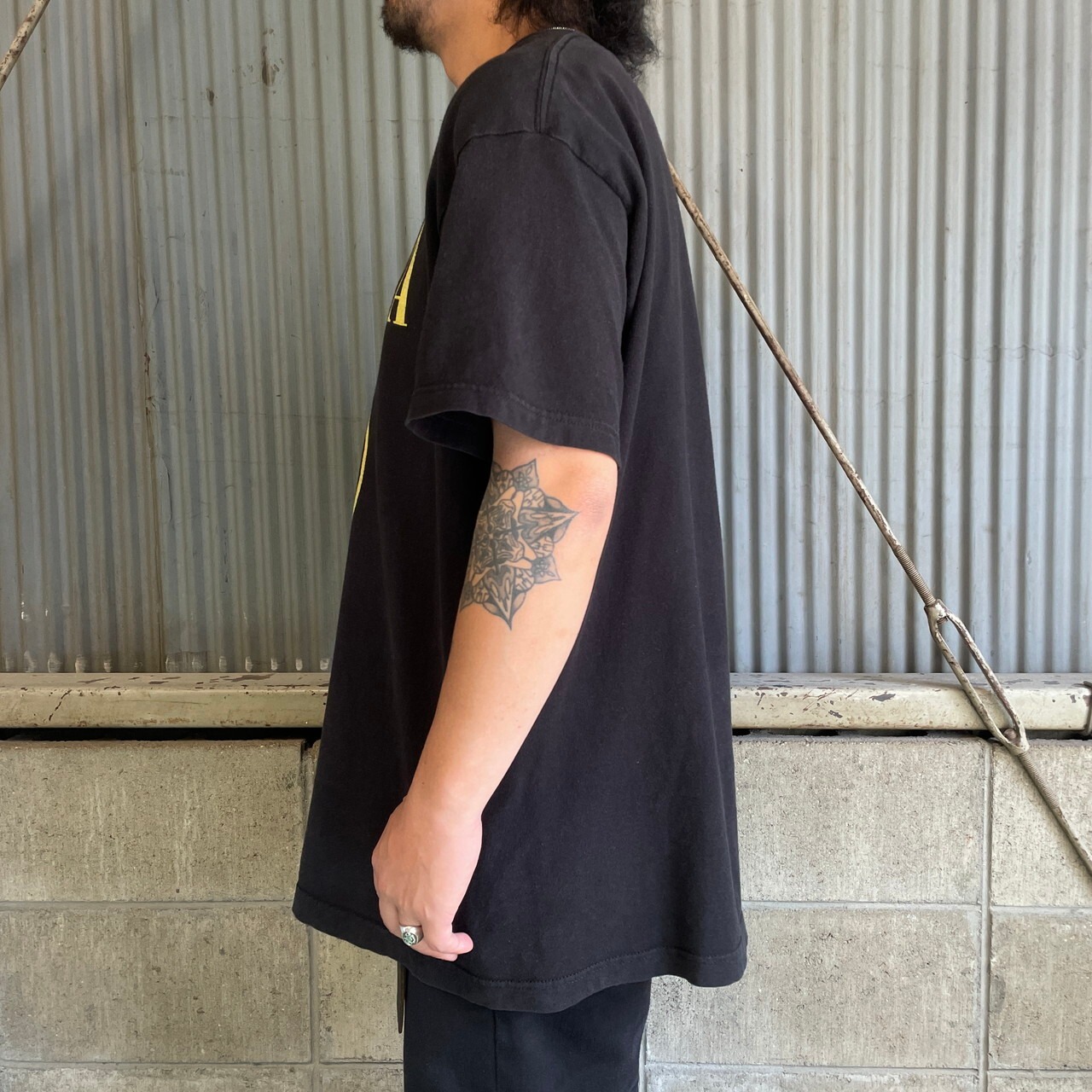 NIRVANA ニルヴァーナ スマイル バンドTシャツ プリントTシャツ メンズ 