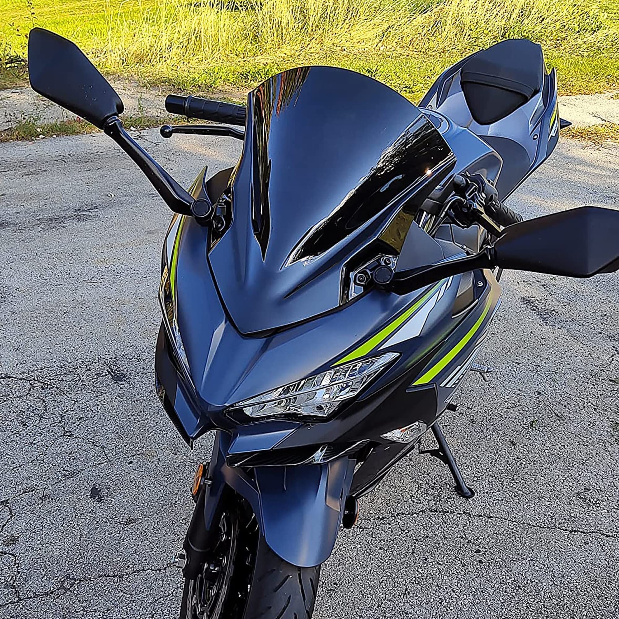 オートバイのスクリーンデフレクター バイクアクセサリーフロント