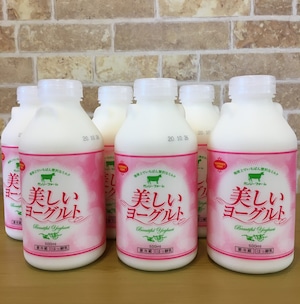 ガンジー牧場美しいヨーグルト　500ml　6本セット