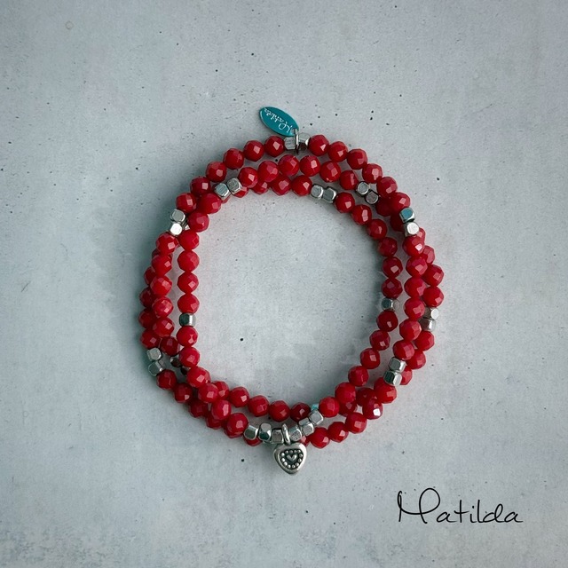 2way bracelet（コーラル）