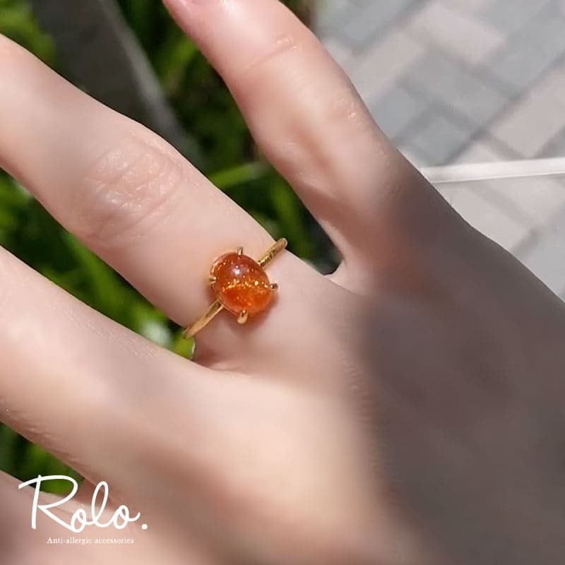 サンストーンリング SV925 | Roloshop BASE店