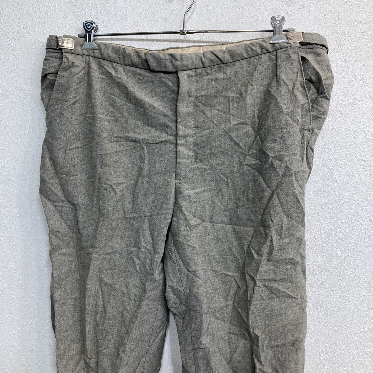 BRAX modell スラックス W42 ビッグサイズ グレー 古着卸 アメリカ仕入