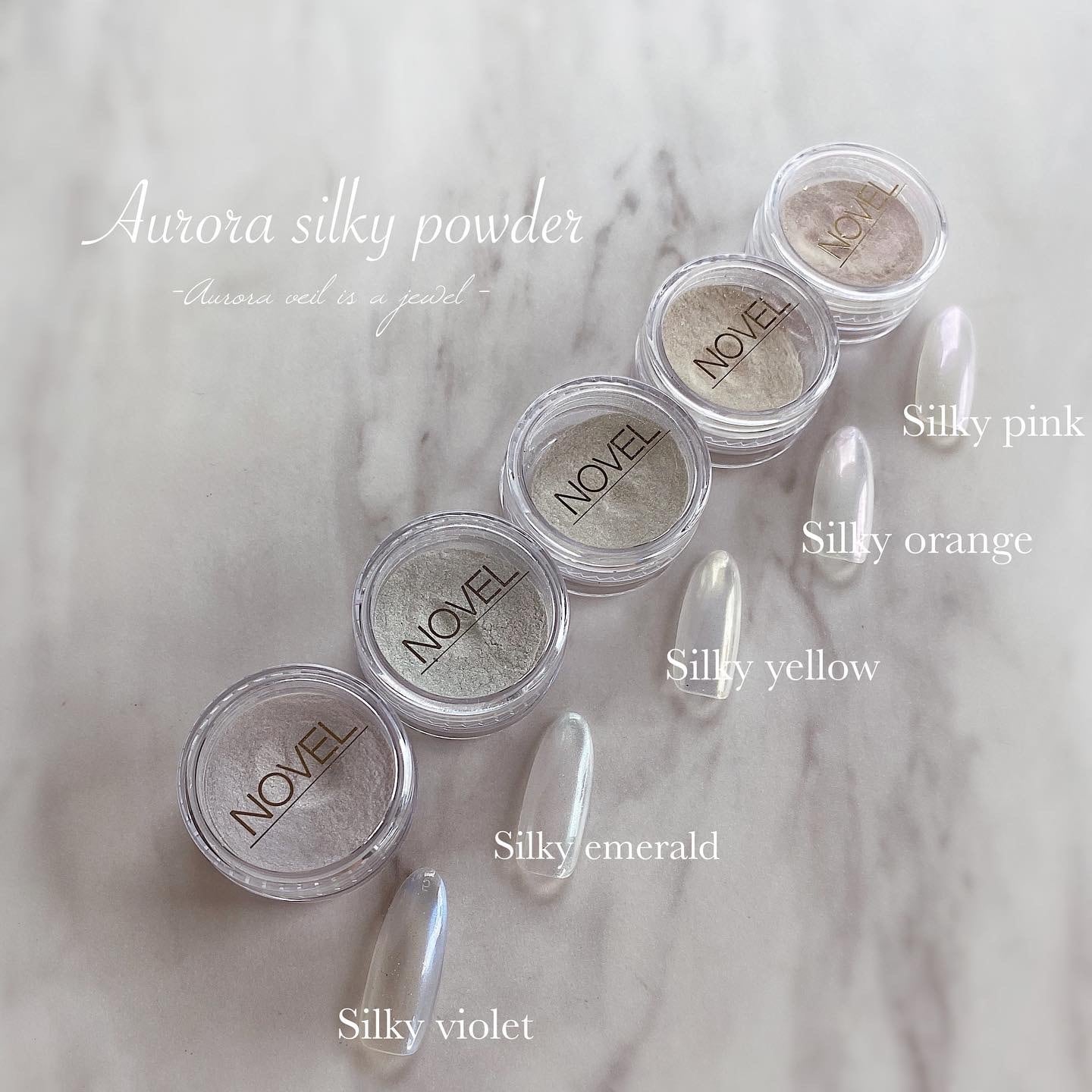 Aurora silky powder | atelier NOVEL