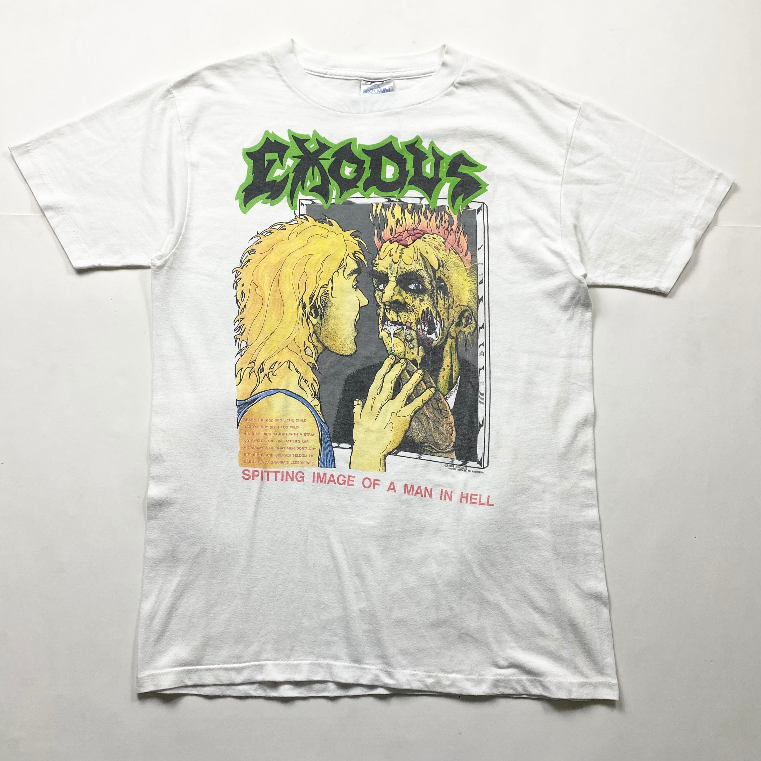 vintage 1989's EXODUS music tee “Like Father, Like Son” | NOIR ONLINE