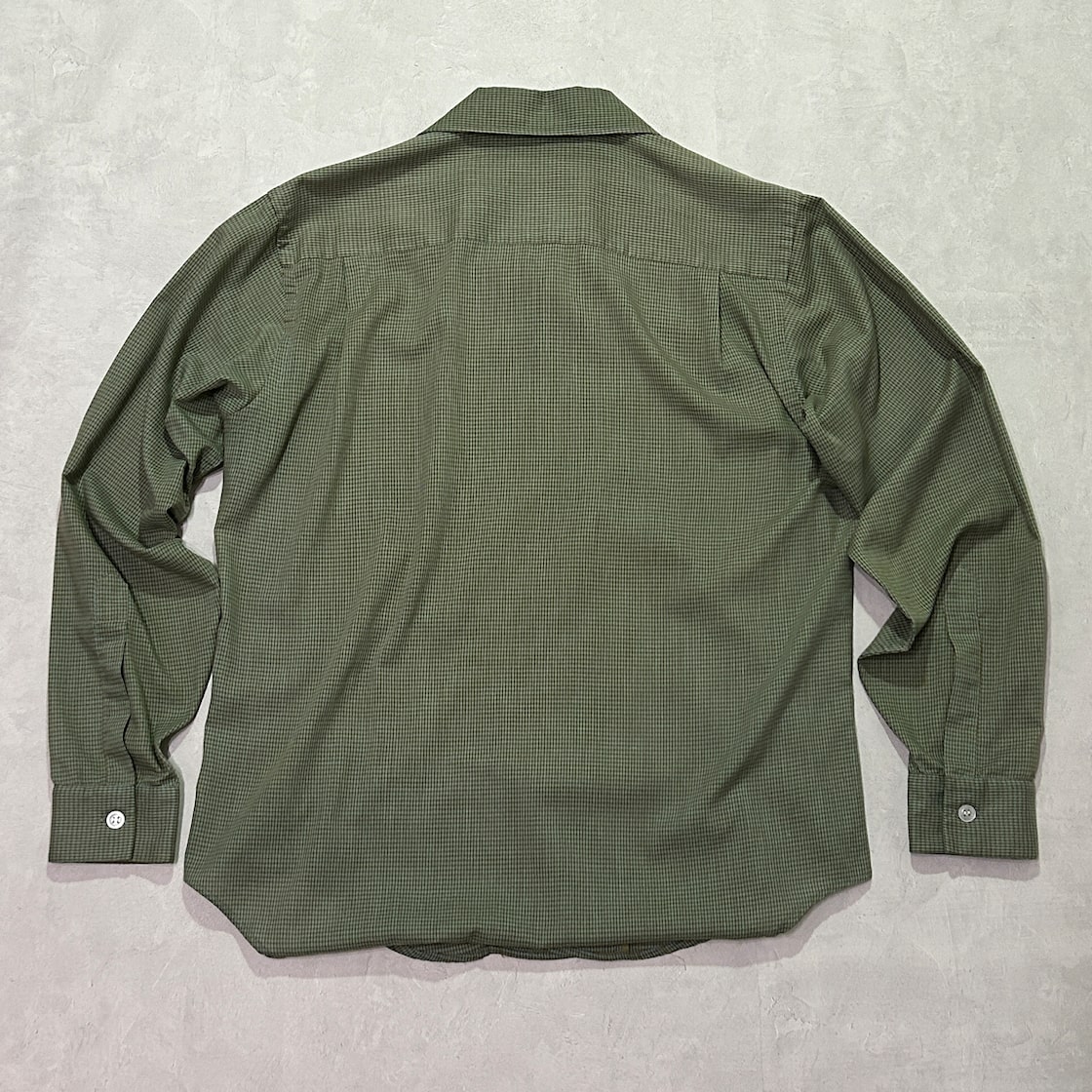 50s ENOURO BY ENRO OPEN COLLAR L/S CHECK SHIRT | Pay ID