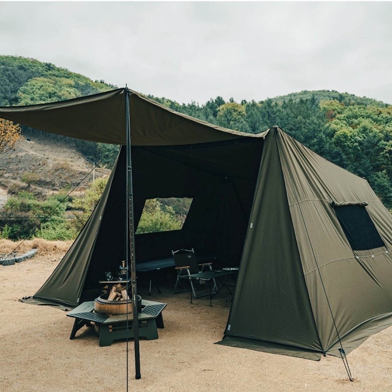 軍幕テント 単品 | GROUND WORKS 日本代理店