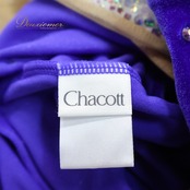 【新体操衣装 まとめ売り】全3点セット Chacott チャコット SASAKI ササキ レオタード スカート 練習着 レッスン 紫 インナー