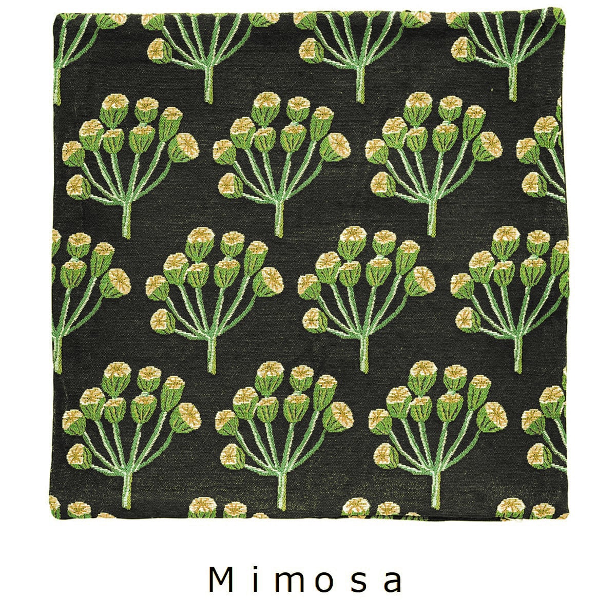 松尾ミユキ 花柄クッションカバー ゴブラン織 おしゃれ かわいい