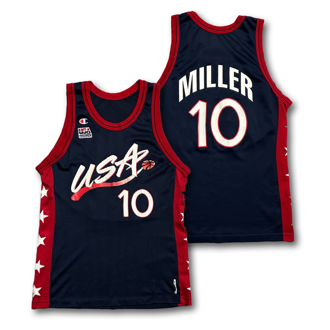 Reggie Miller 【USA】 Game Shirt. Champion