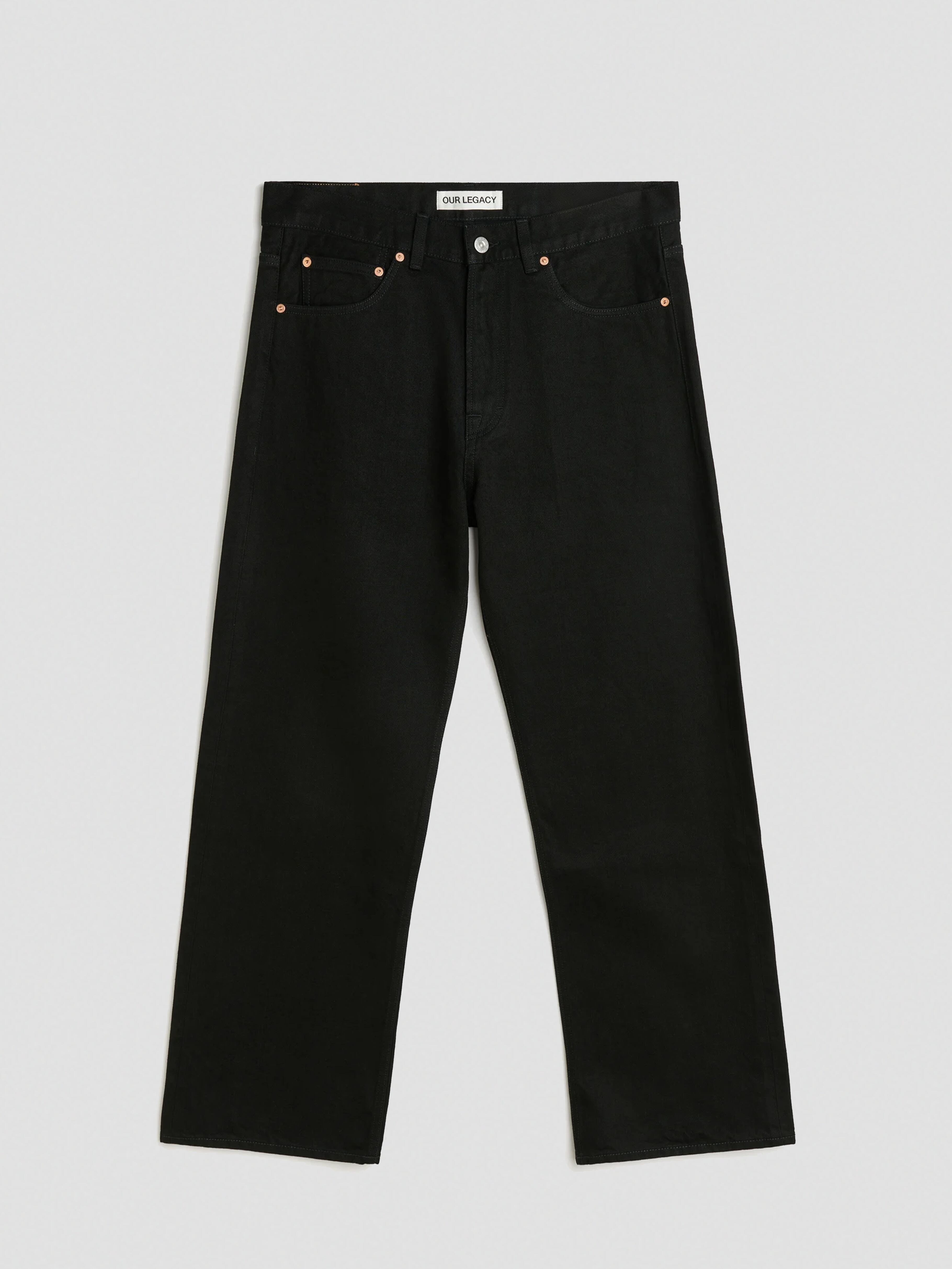 OUR LEGACY THIRD CUT Black Selvedge M2255TCB | BEST PACKING STORE