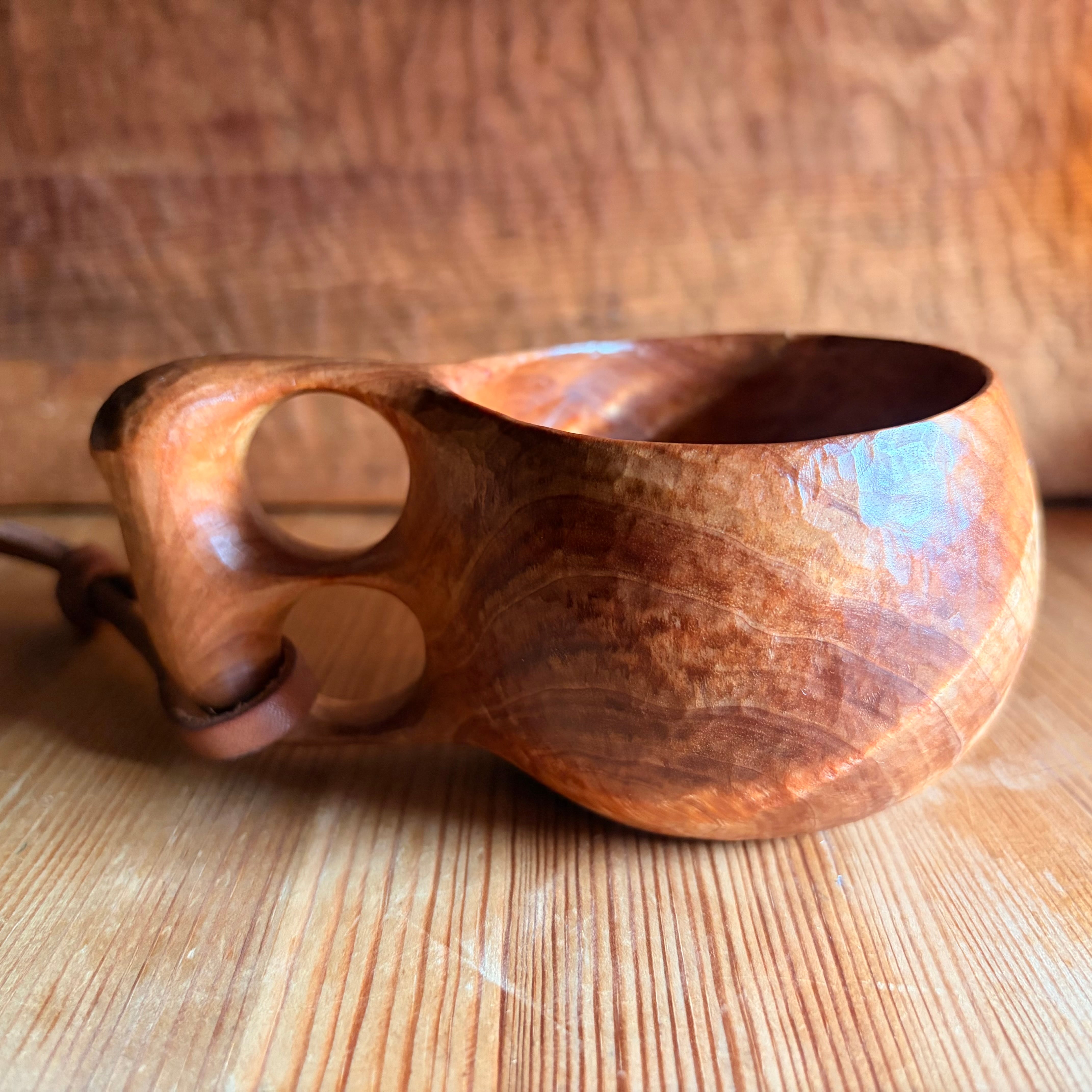 ククサ（KUKSA) 白樺のコブ材【ハンドメイド】 | 楽SOU（楽漕岳工房）