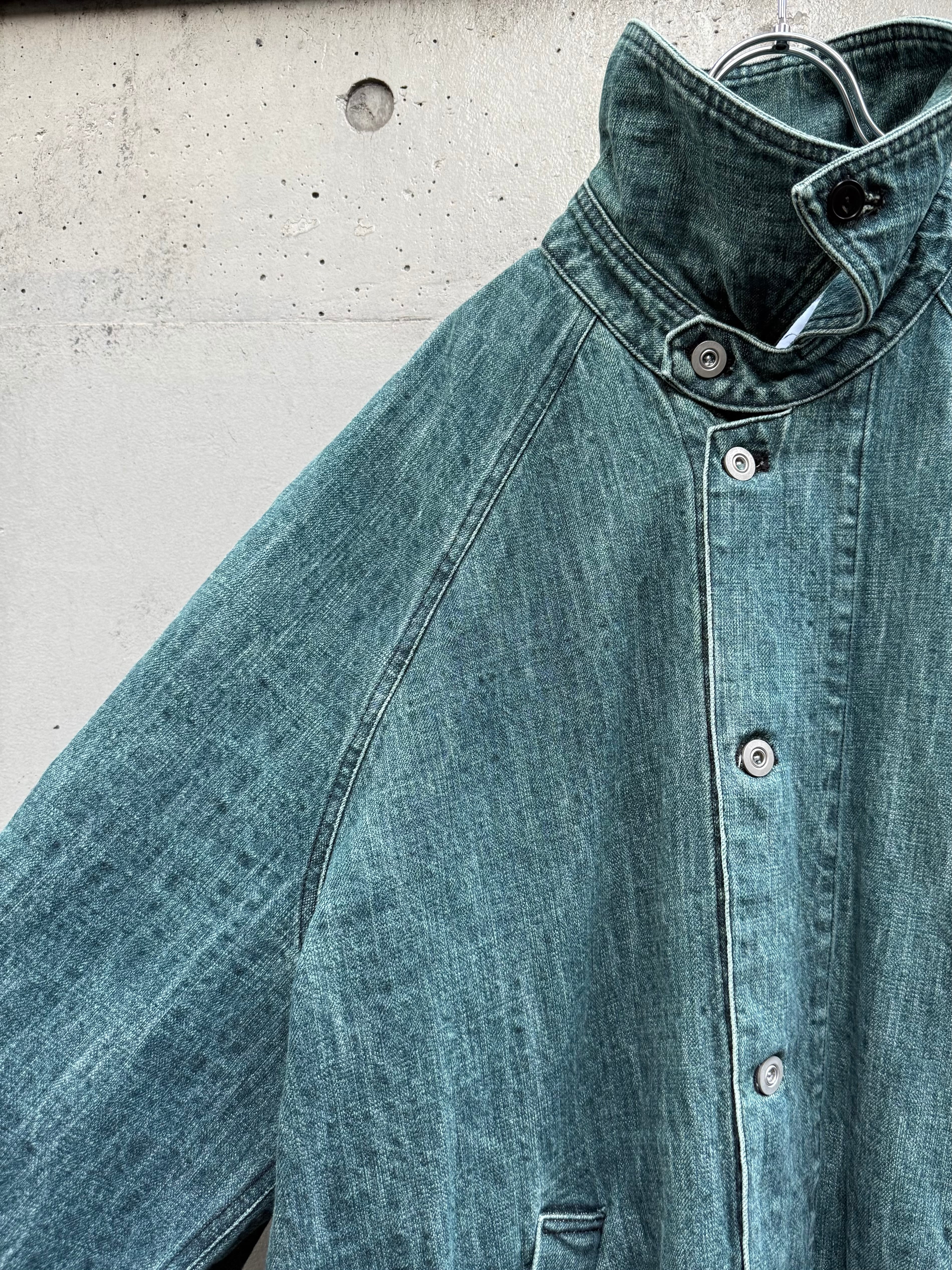 VOAAOV』 RANDOM CRUNCH DENIM Long Coat / used | SUKIKIRAI