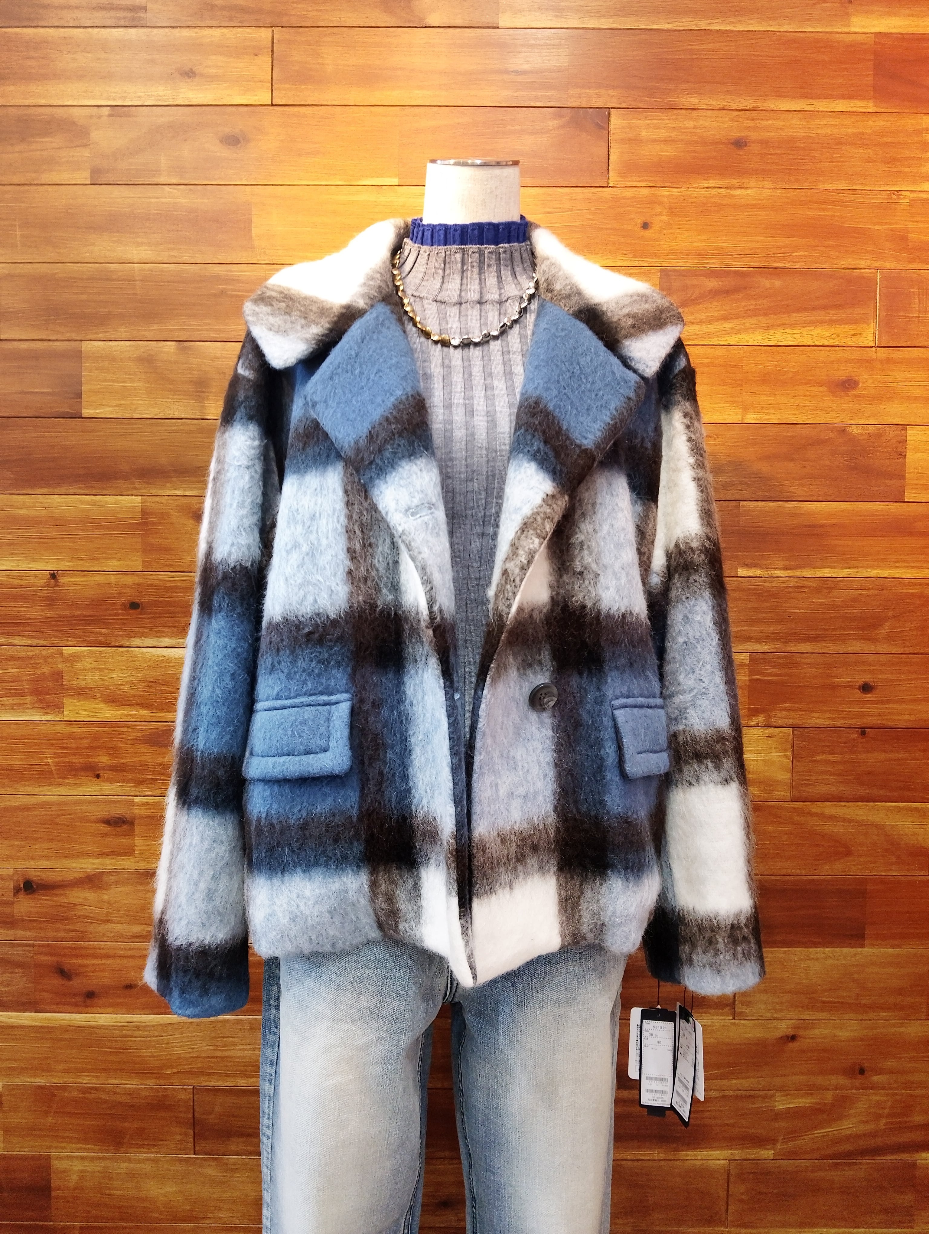 ●新品●ブルーフォンセblue fronce　パーカージャケット 楽天市場】【BLUE FRONCE】ブルーフロンセ イタリア生地使用 圧縮