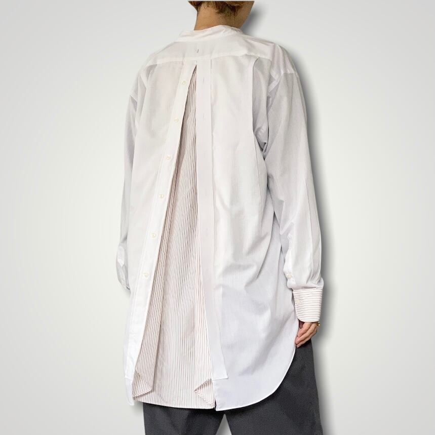ZOZOTTE remake unisex oversize shirt typeB / リメイクユニセックスオーバーサイズシャツ/MS_wb