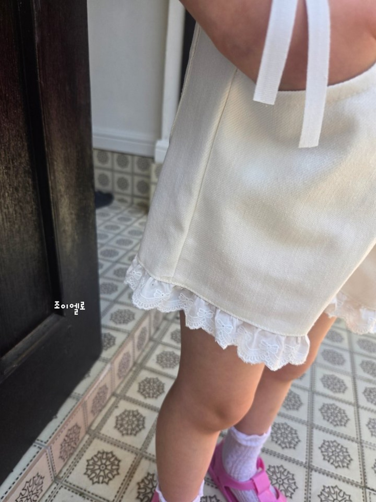 [GIOIELLO] Lace Pants / [조이엘로] 레이스팬츠