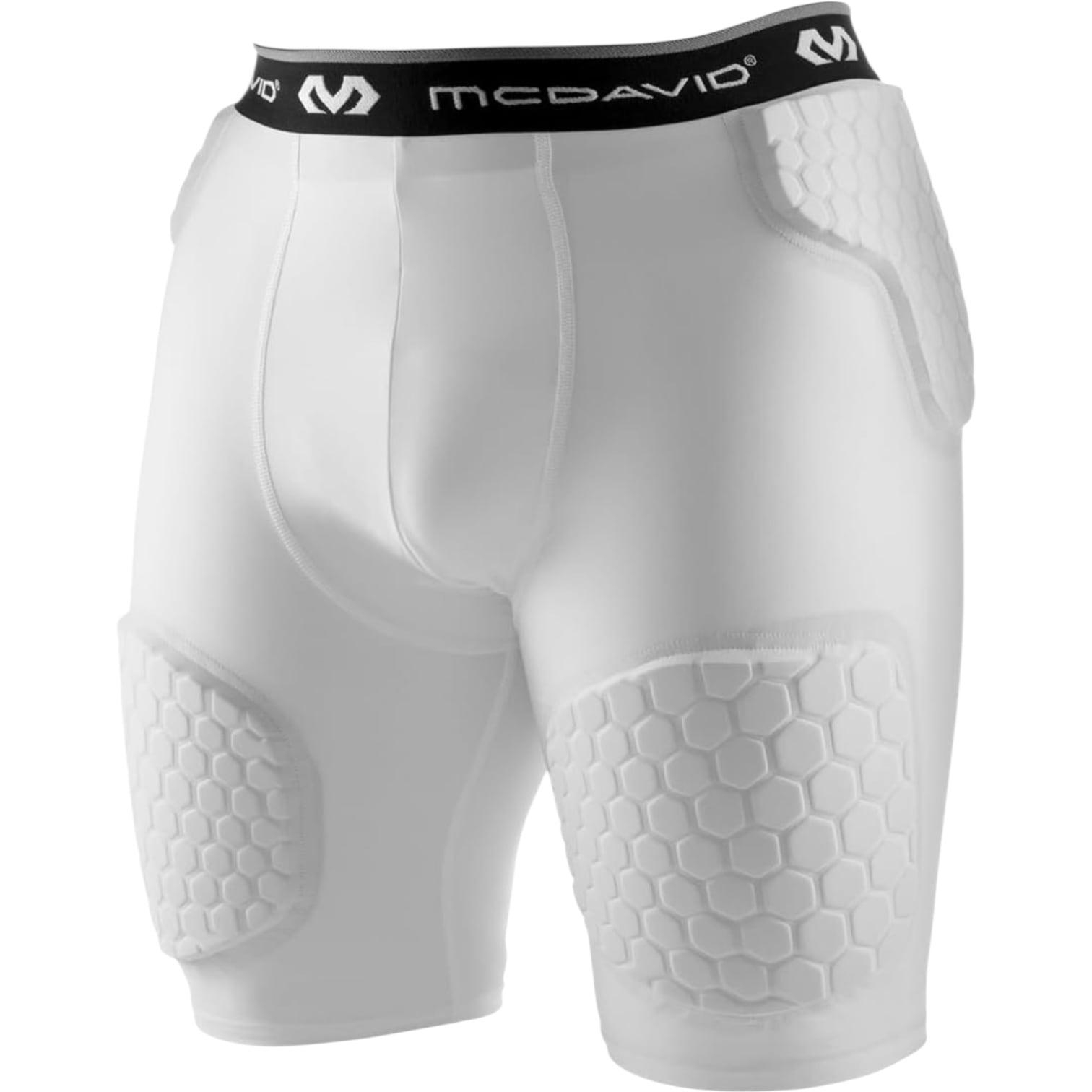 【値下げ歓迎‼️・バラ売り可‼️】McDavid パッド入りインナーセット McDavid HEX パッド付き インナースパッツ ホワイト アメフト | END