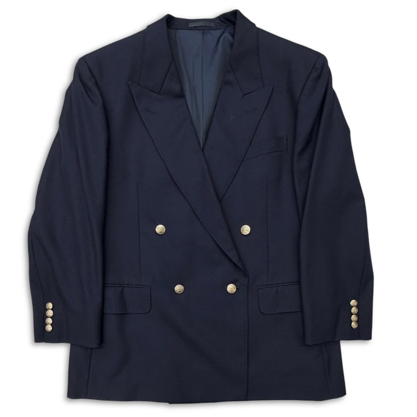 Burberrys】 90s jacket バーバリー テーラードジャケット 紺ブレ