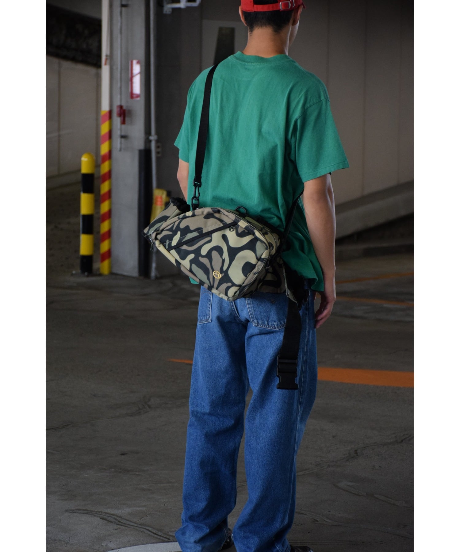 90's MAHARISHI “忍者タグ“3WAYカモフラージュバッグ カーキ マハリシ