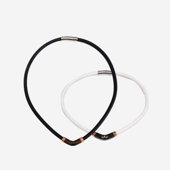 北投石茶ネックレスNO25-2013 北投石茶ネックレスNO25-2013の通販 by 夢