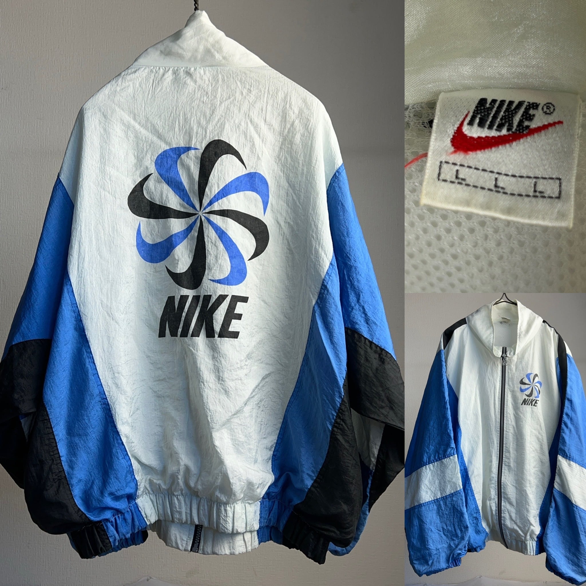 90's NIKE Nylon Jacket SIZE L 90年代 風車ナイキ ナイロン 90's NIKE Nylon Jacket SIZE L 90年代 風車ナイキ ナイロン