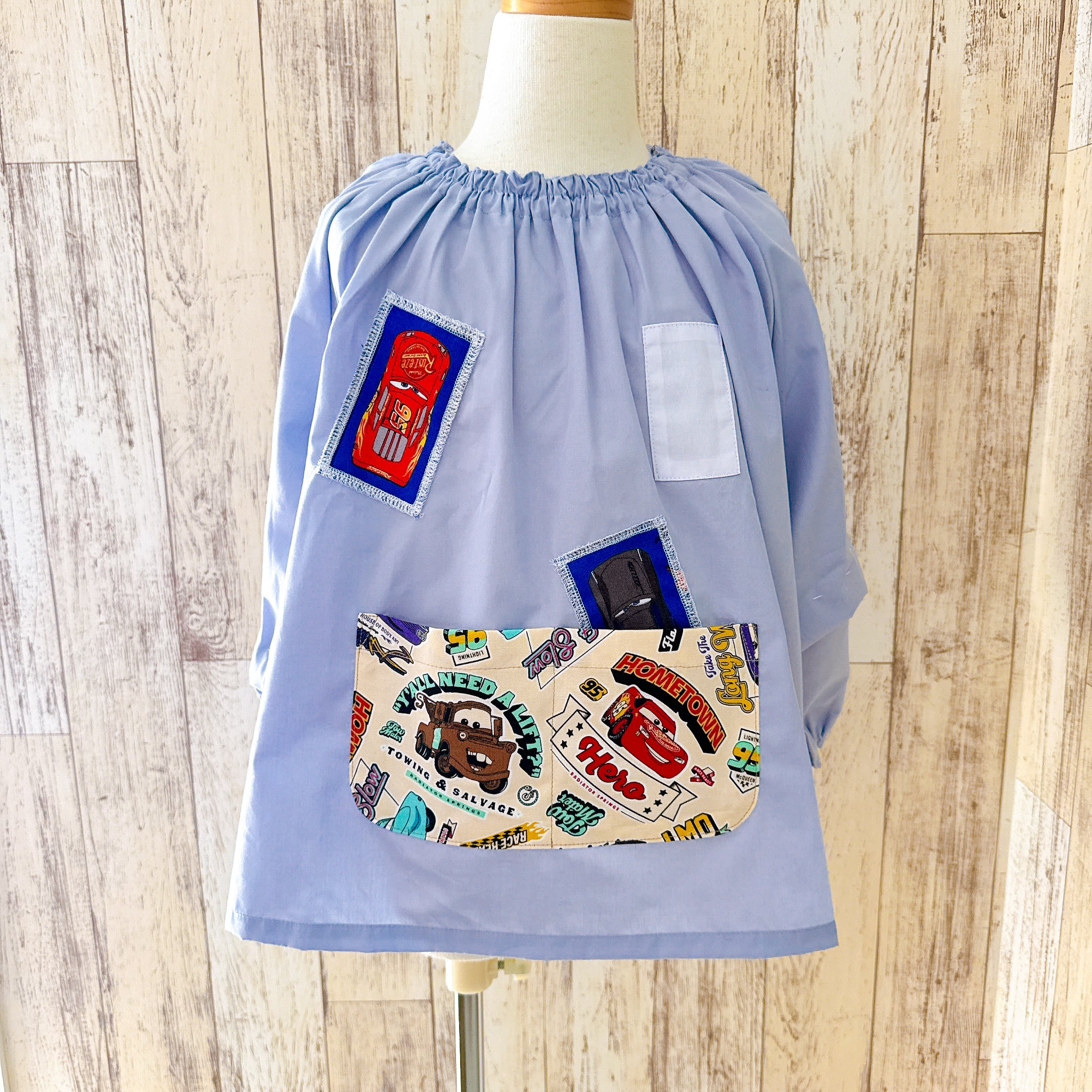 スモックデコオーダー説明ページ】カラー帽子・体操着・防災頭巾カバー