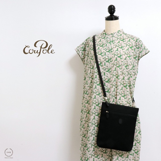 CouPole ( クーポール ) キャンバスセレクトポーチ L （Faria Flowers Small / Lodden）