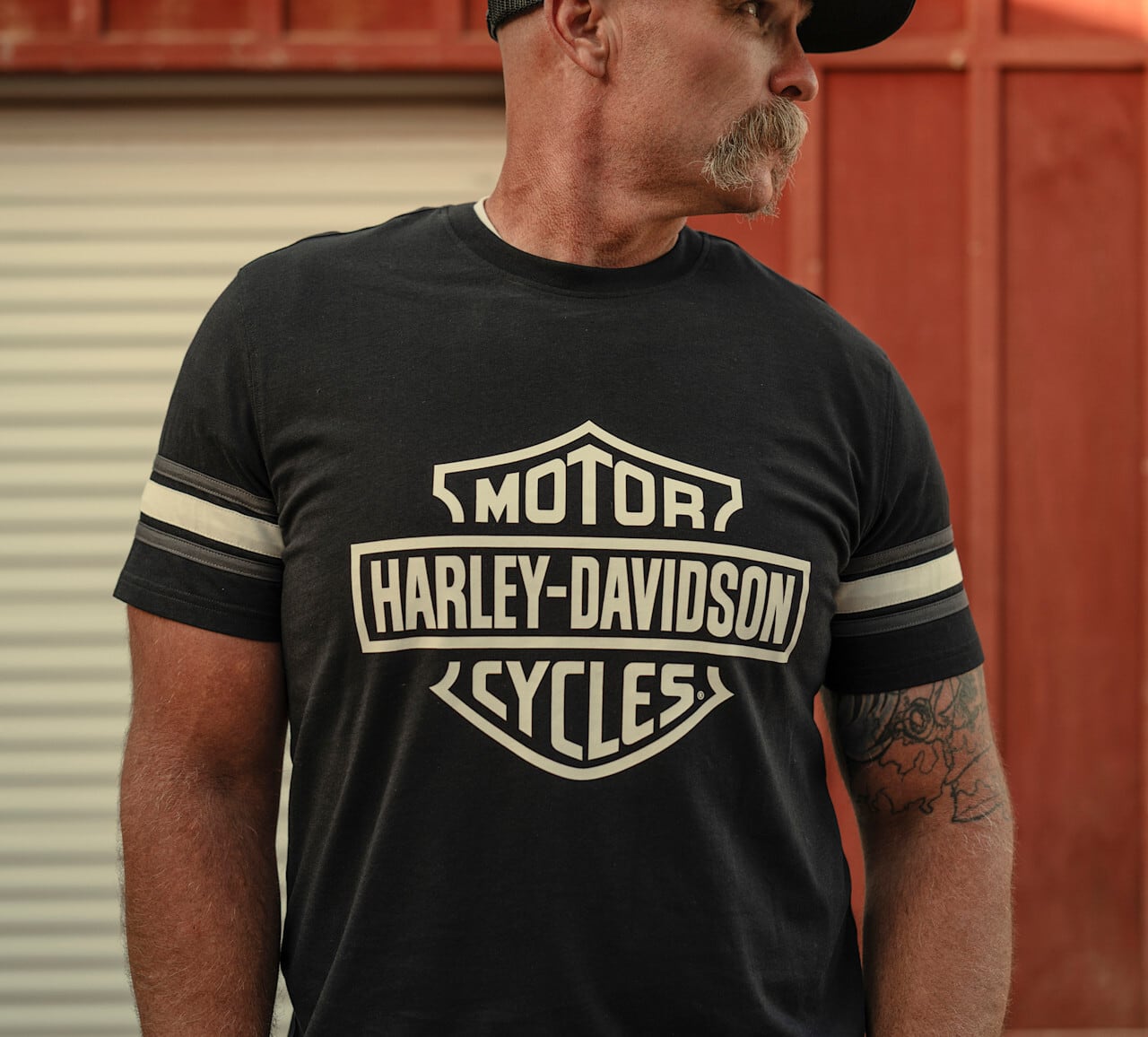 メンズ H-D®ルート66アニバーサリーTシャツ | ハーレーダビッドソン福岡