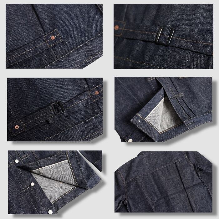 デニムジャケット メンズジャケット ブルー WESTRIDE【ウエストライド