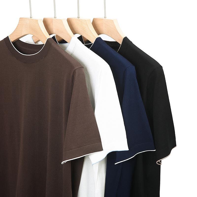 TFW49】《MEN'S》HALF MOCKNECK TEE (KHAKI) | Pay ID