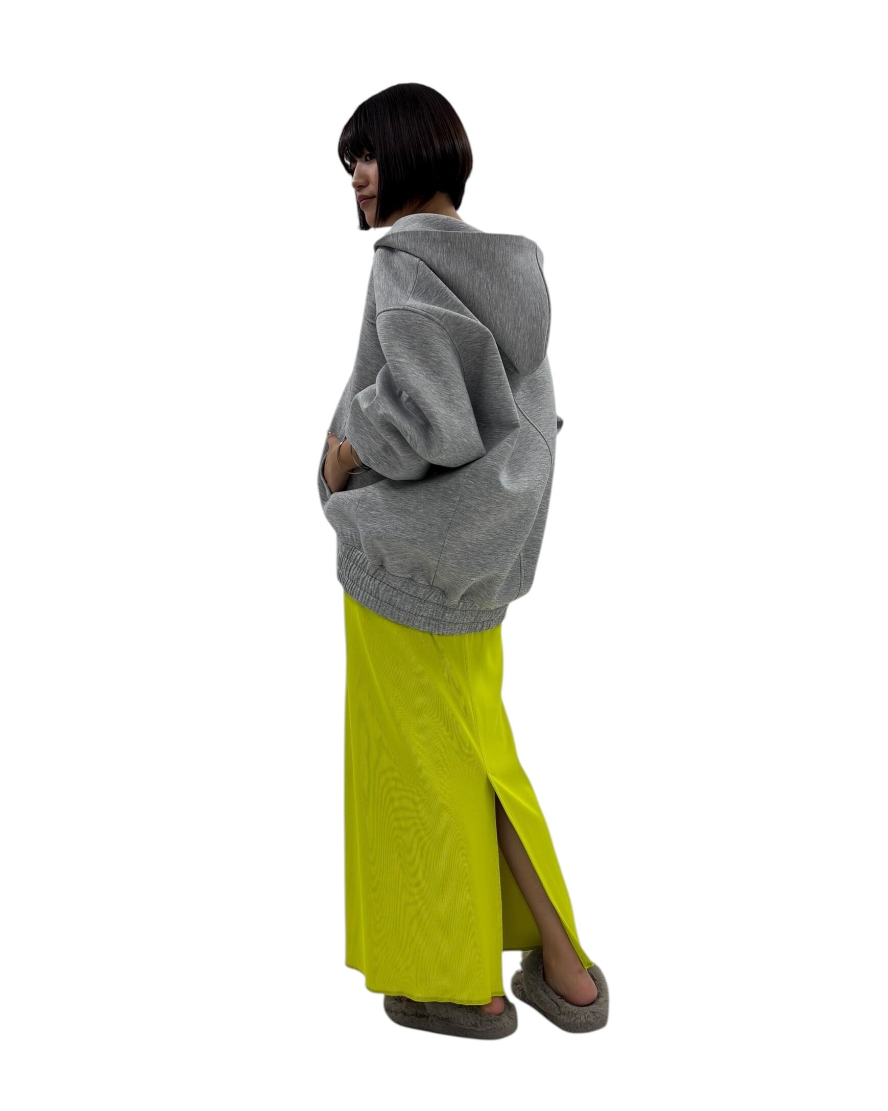 SALE【ayane】ボンディングフーディブルゾン 816328 アヤン | red earth