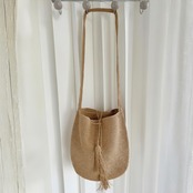 Soleil Tassel Crochet Shoulder Bag F0656