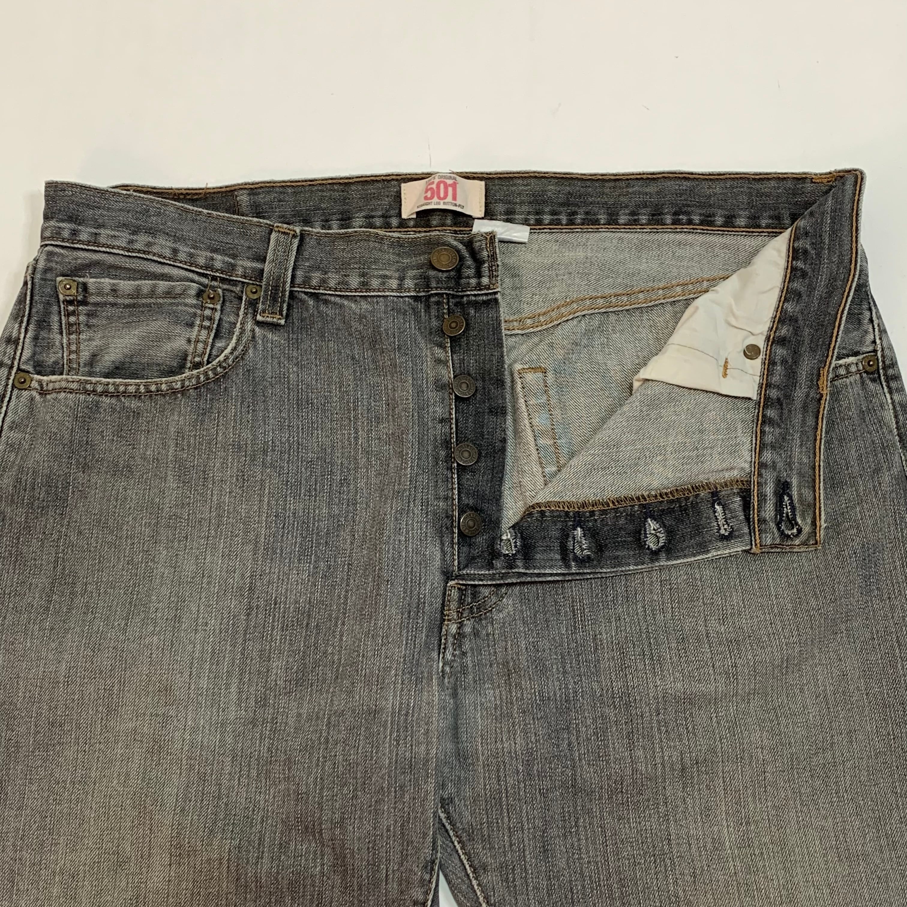 6289 Levi's リーバイス 501 ブラックデニム 先染め W36 | San Fernando