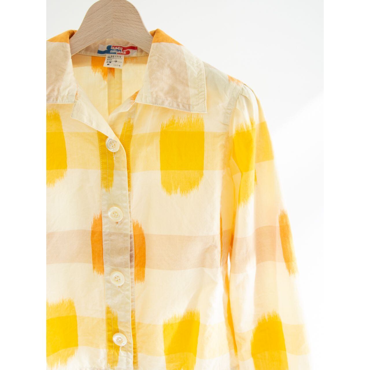【issey miyake】70's 100% Cotton Shirt Jacket（イッセイミヤケ コットンシャツジャケット）