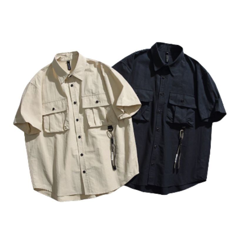 ユーティリティポケットカジュアルシャツ A19032