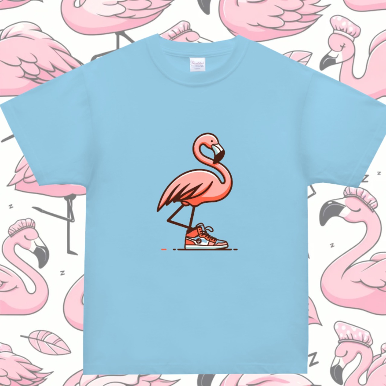 T-shirt -フラミンスニーカー 4109