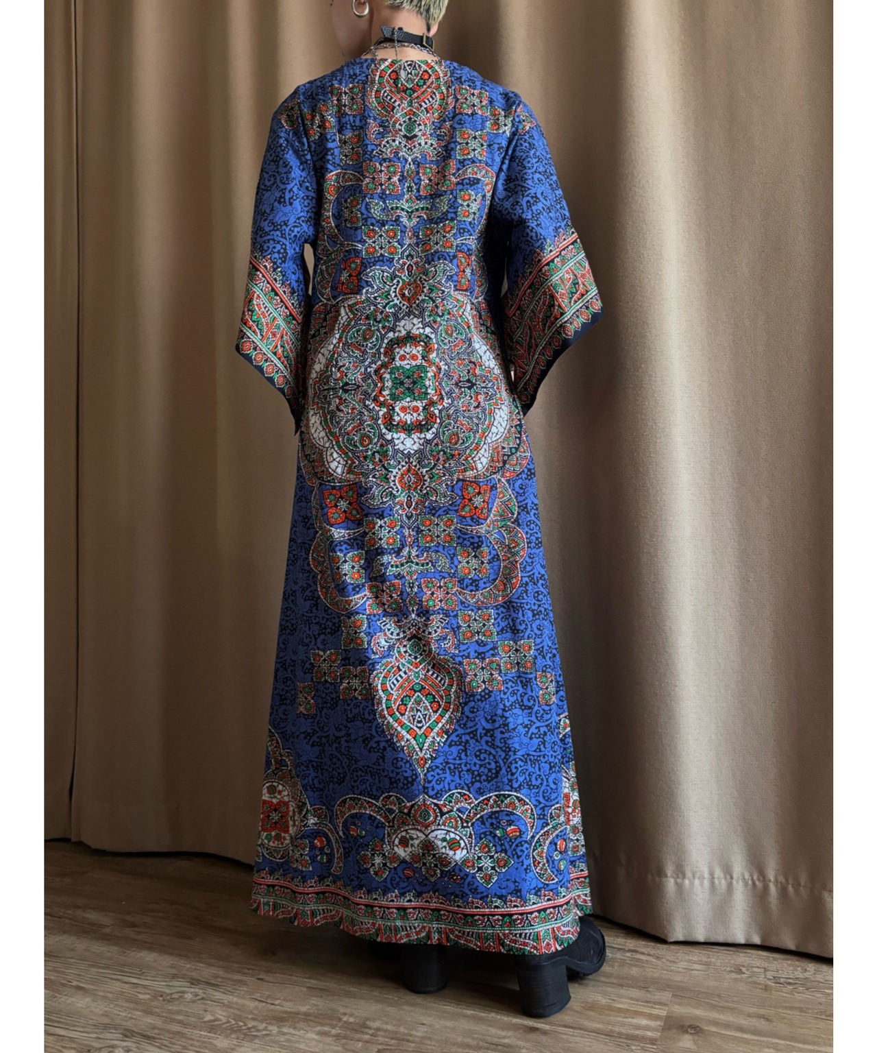 grand ethnic pattern import dress-4600-3