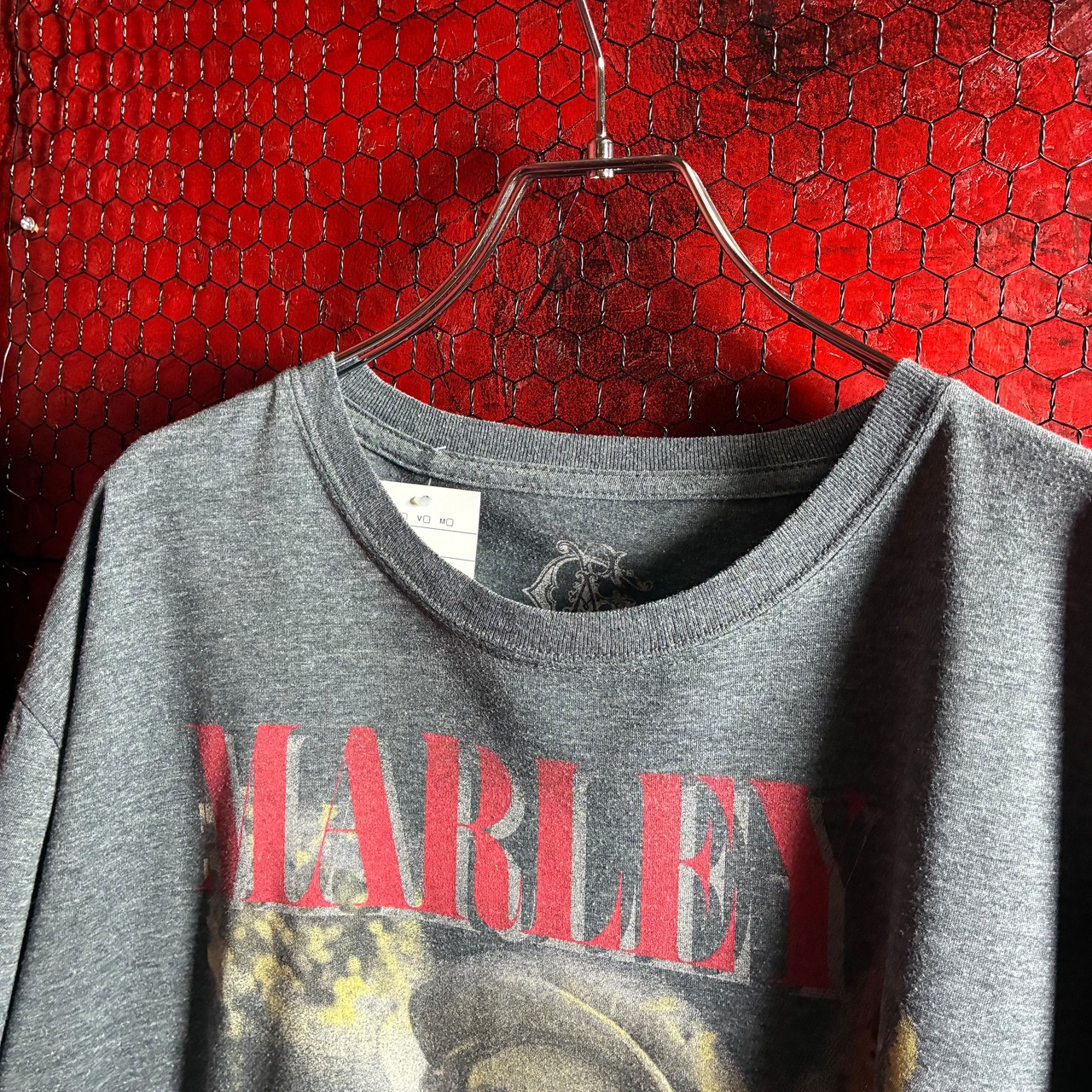 Bob Marley グラフィックTシャツ　グレー　オーバーサイズ　ボブマーリー