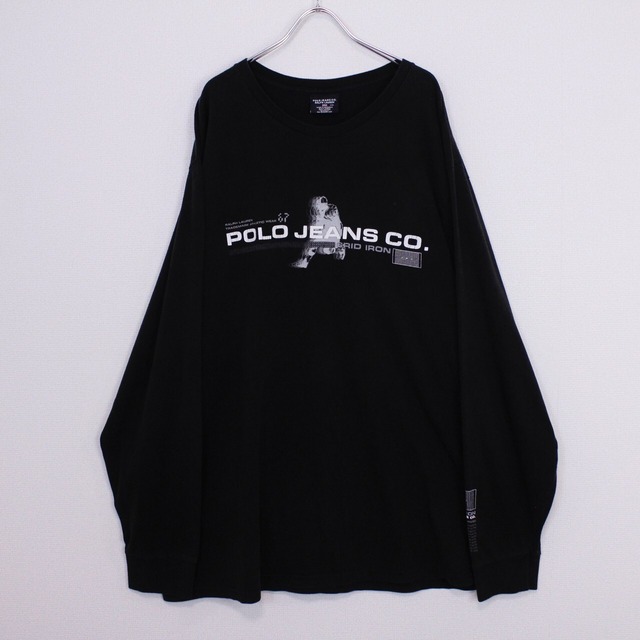 【Caka  act2】"POLO JEANS CO." Loose L/S T-shirts