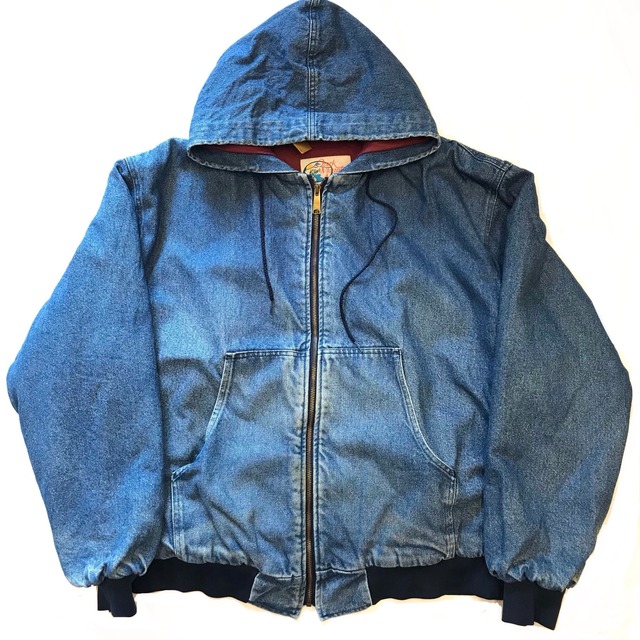 80’s Ozark Mountain Apparel denim zip up Parker SKIPSKIP