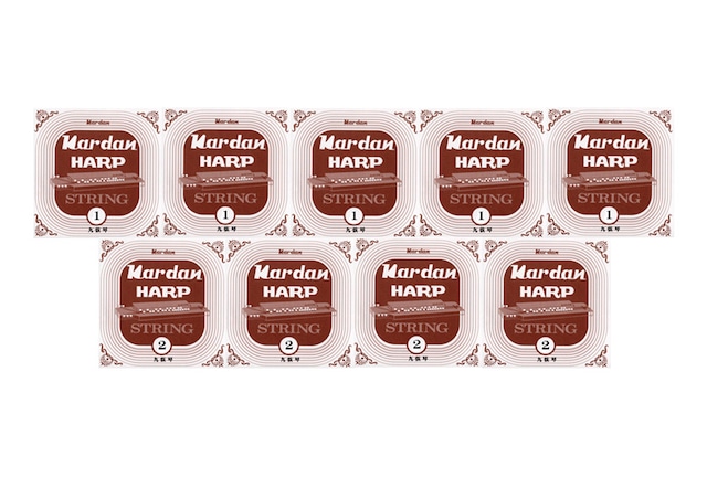 大正琴ミドルロング弦セット（９弦大正琴用）