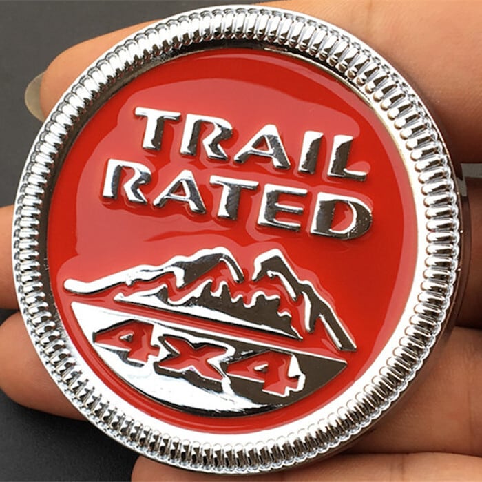 バッジ エンブレム TRAIL RATED 4X4 Jeep Compass Grand