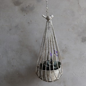 植木鉢　グッドポットハングGY　吊り下げタイプ　シャビーシック穴あり　UF538