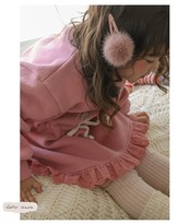 韓国子供服 / 26winter / puella FLO / モンブランヘアピン / キッズ / 冬服 *FREE*