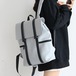 即納 ニッチデザイン 大容量 系 シンプル 汎用性 プレミアム感 英?風 リュック フラップ バックパック 母の日 バックパック 人気商品