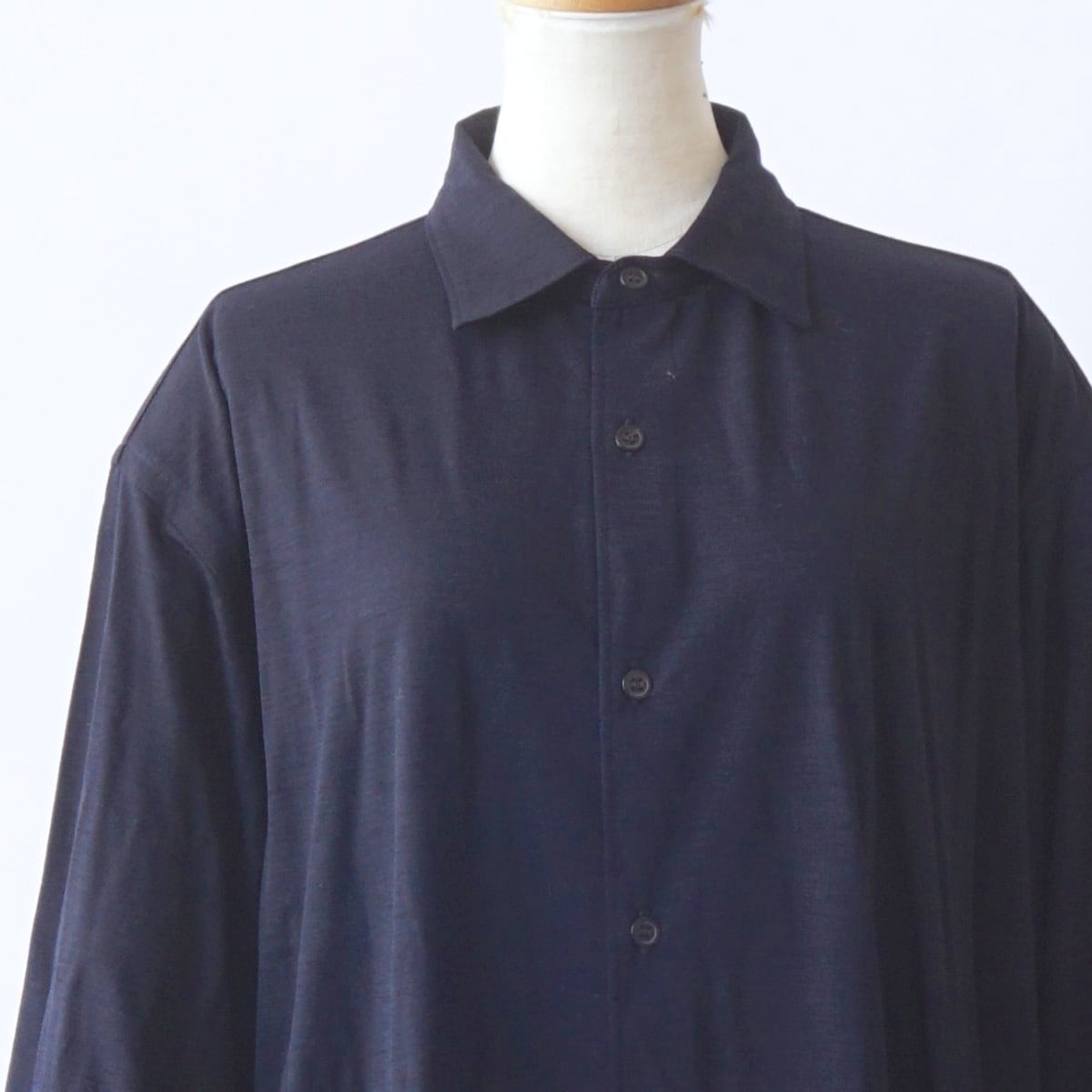 BATONER/バトナー・REGULAR COLLAR MERIYASU SHIRT | a flat shop
