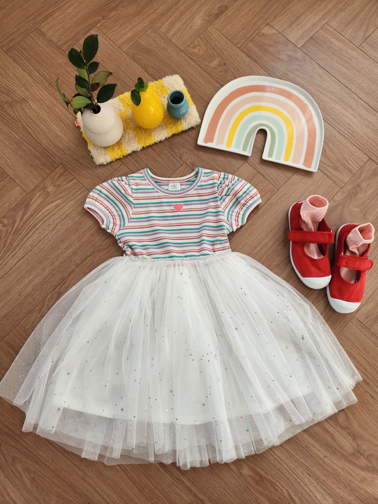 [JAZZ] Ange Mesh Dress / [째즈] 앙쥬망사원피스