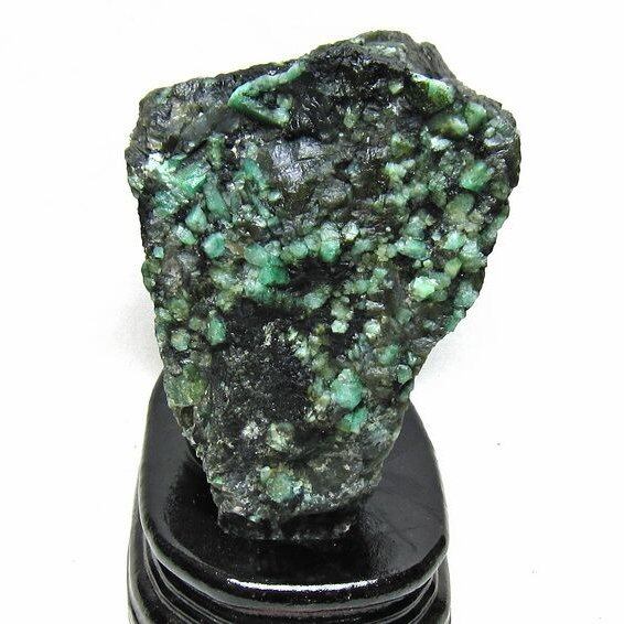 1.4Kg エメラルド 原石 台座付属 一点物 181-4685