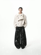 BOOGOOVOGUE Heavy Wool Blend Puffer