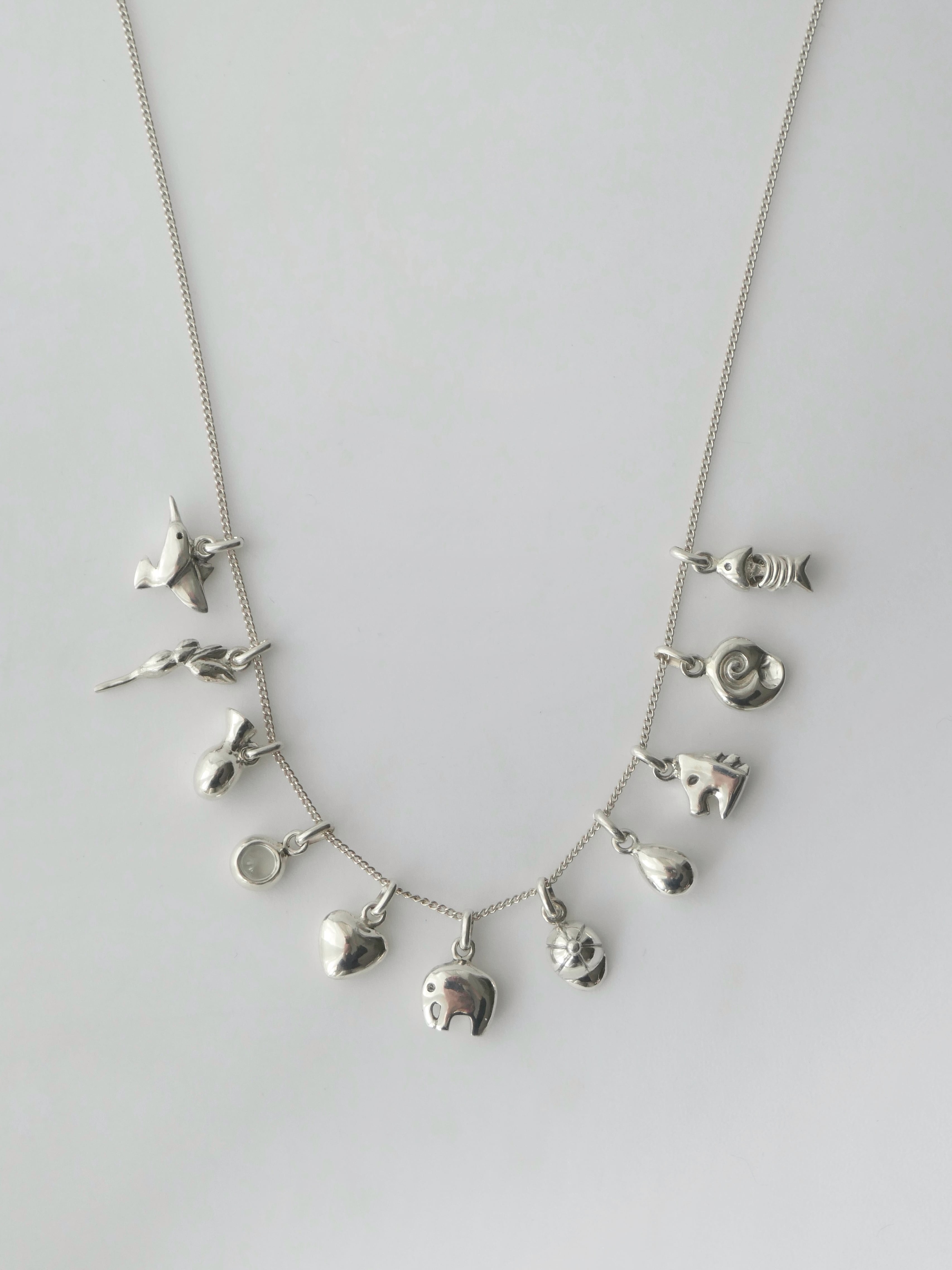 【受注品】motif charm necklace